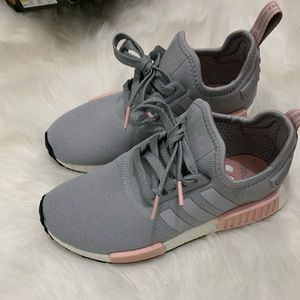 Adidas NMD grey with pink